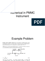 Numerical Problems in PMMC Instruments