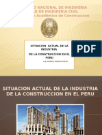 Industria de La Construccion en El Peru