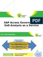 SoD Analysis and Access Governance