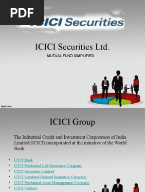 icici securities ltd mutual funds securities finance scribd
