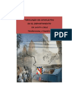 Tipologi - A de Conflictos en Santa Cruz - Tendencias y Desafi - Os PDF