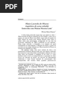 Entrevista Com Miriam Leite Sobre Maria Lacerda