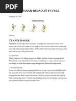 Download Teknik Dasar Bermain Futsal by Azka Fikri SN27517771 doc pdf