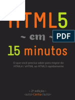HTML5 Em 15 Minutos
