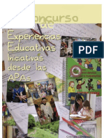 CEAPA_IX CONCURSO DE EXPERIENCIAS EDUCATIVAS_INICIATIVAS DESDE LAS APAS
