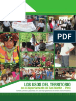 Los Usos Del Territorio en El Departamento de San Martín