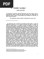 O Poder Global - Jose Luis Fiori