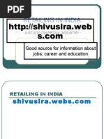 Retailing in India