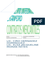 Contratos Mercantiles