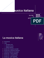 La Musica Italiana