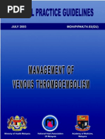 Download CPG Management of Venous Tromboemlism by apalaginih SN27521235 doc pdf