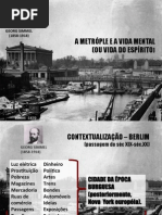 A Metrópole e a Vida Mental