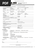 Requerimento Profissional - Novo Formulário