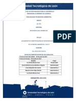 Aislamiento e Identificación de Microorganismos de La Matriz Ambiental: Suelo