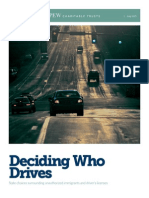 Deciding Who Drives