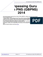 Info Inpassing Guru Bukan PNS GBPNS 2014