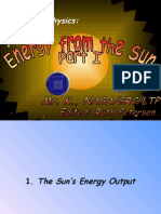 Solar Energy Part I