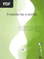 A Ocasião Faz o Escritor