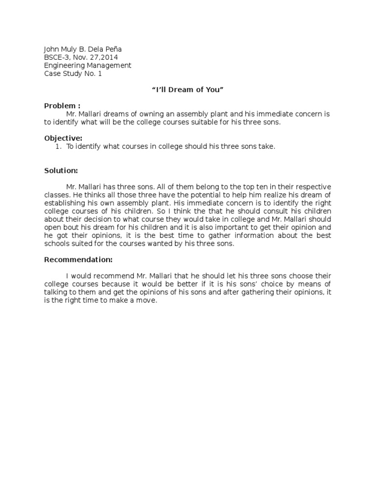 College Course Guidance for Future Leaders | PDF