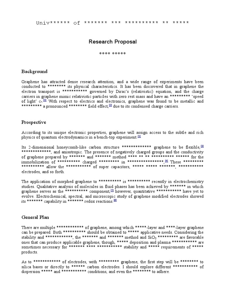 phd proposal application example