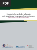 Diagnóstico Nacional Sobre La Situación de La Seguridad y Respeto a Los DDHH