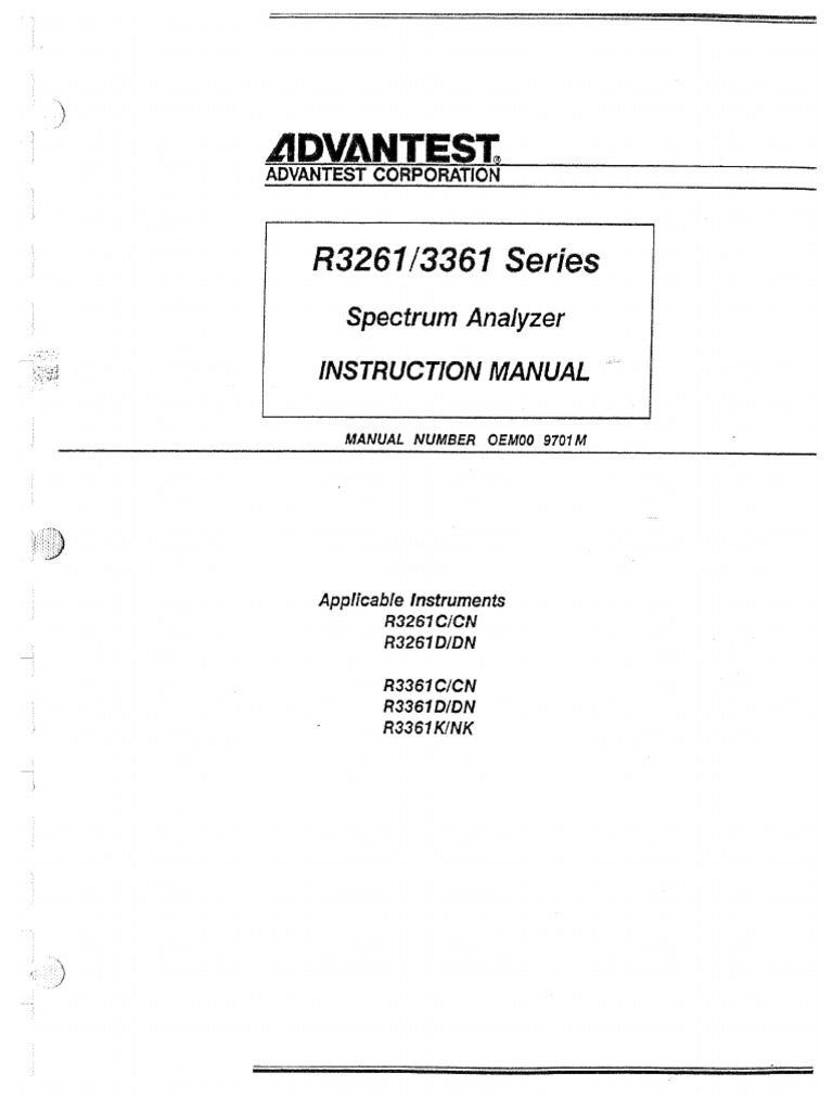 Complete CRT display for R3261 R3361 Advantest