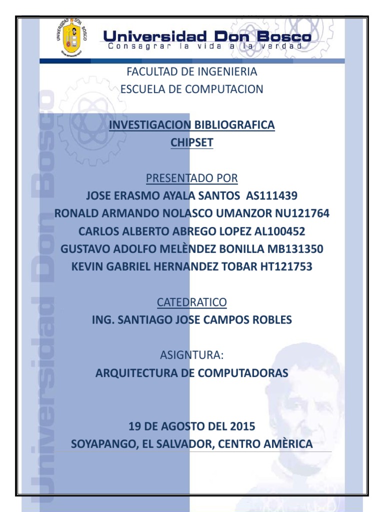 Chipset 1 | PDF | Hardware de la computadora | Compatibles con PC Ibm