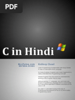 Download c Language in Hindi by naresh SN275273049 doc pdf