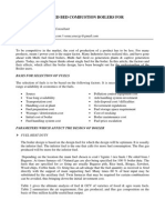 Design of Fluidised Bed Combustion Boilers for Multifuel