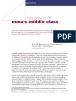 India Middle Class Consumers