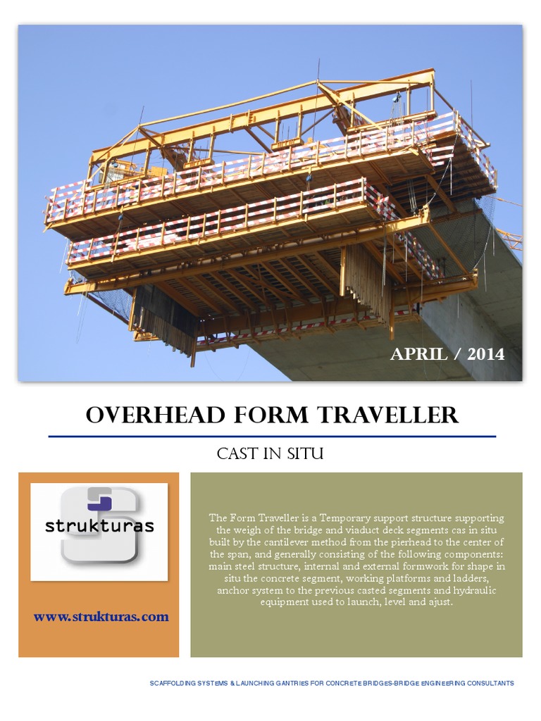 Overhead Form Traveller: APRIL / 2014 | PDF | Scaffolding | Bridge