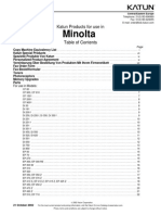 Minolta Catalog