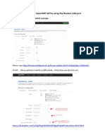 How To Create A Dumb OpenWRT AP by Using The Routers LAN Port