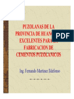 Puzolanasdelaprovicniadehuancayoexcelentesparalafabricacindecementospuzolnicos 120418124224 Phpapp02