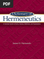 Download Dictionary of Hermeneutics - James D Hernando by ebrahim SN275297340 doc pdf