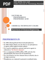 Lecture 21 Phosphorous