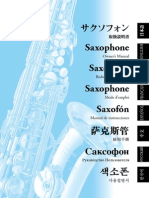 Yamaha Saxophone User Guide