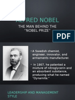 Alfred Nobel: The Man Behind The "Nobel Prize"