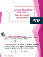 Advanced Transport Processes