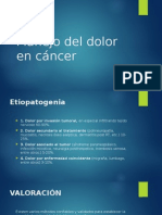 Manejo Del Dolor en Cáncer