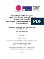 CCPR - International Covenant on Civil and Political Human Rights Violations Against Lesbian, Gay, Bisexual,Transgender, And Intersex (LGBTI) People_144(2015)