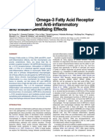 GPR120 Is An Omega-3 Fatty Acid Receptor Mediating Potent Anti-Inflammatory and Insulin-Sensitizing Effects... 1