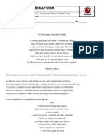 Exercícios Sobre o Modernismo Brasileiro 1a Fase