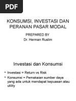 KONSUMSI, INVESTASI DAN PERANAN PASAR MODAL.ppt