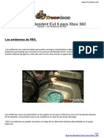 Guia Trucoteca Resident Evil 6 Xbox 360