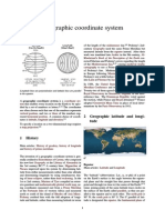 Geographic Coordinate System