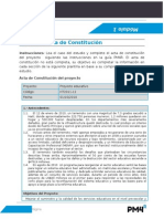 12 - Modulo 1 Ejercicio Acta de Constitucion