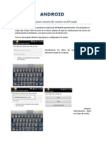 Configurar Correo Android