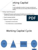 Working Capital Management