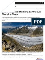 On The Rebound: Modeling Earth's EverChanging Shape - Eos, Agosto 2015